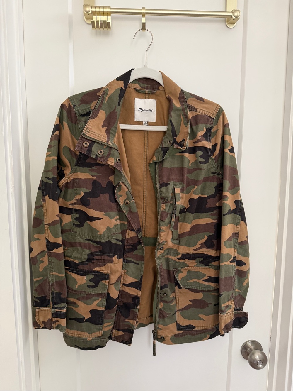 Madewell Camo Military Utility Field Jacket | Medium